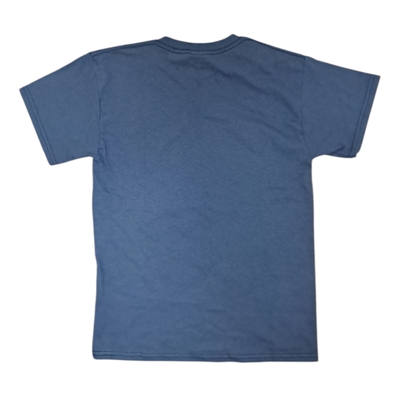 Kids NC Outer Banks Graphic T-Shirts Gray & Blue Size M - Picture 5 of 8